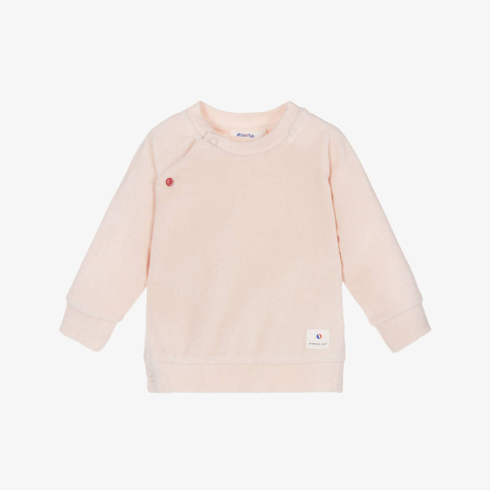 Absorba-Розовый махровый свитшот | Childrensalon Outlet
