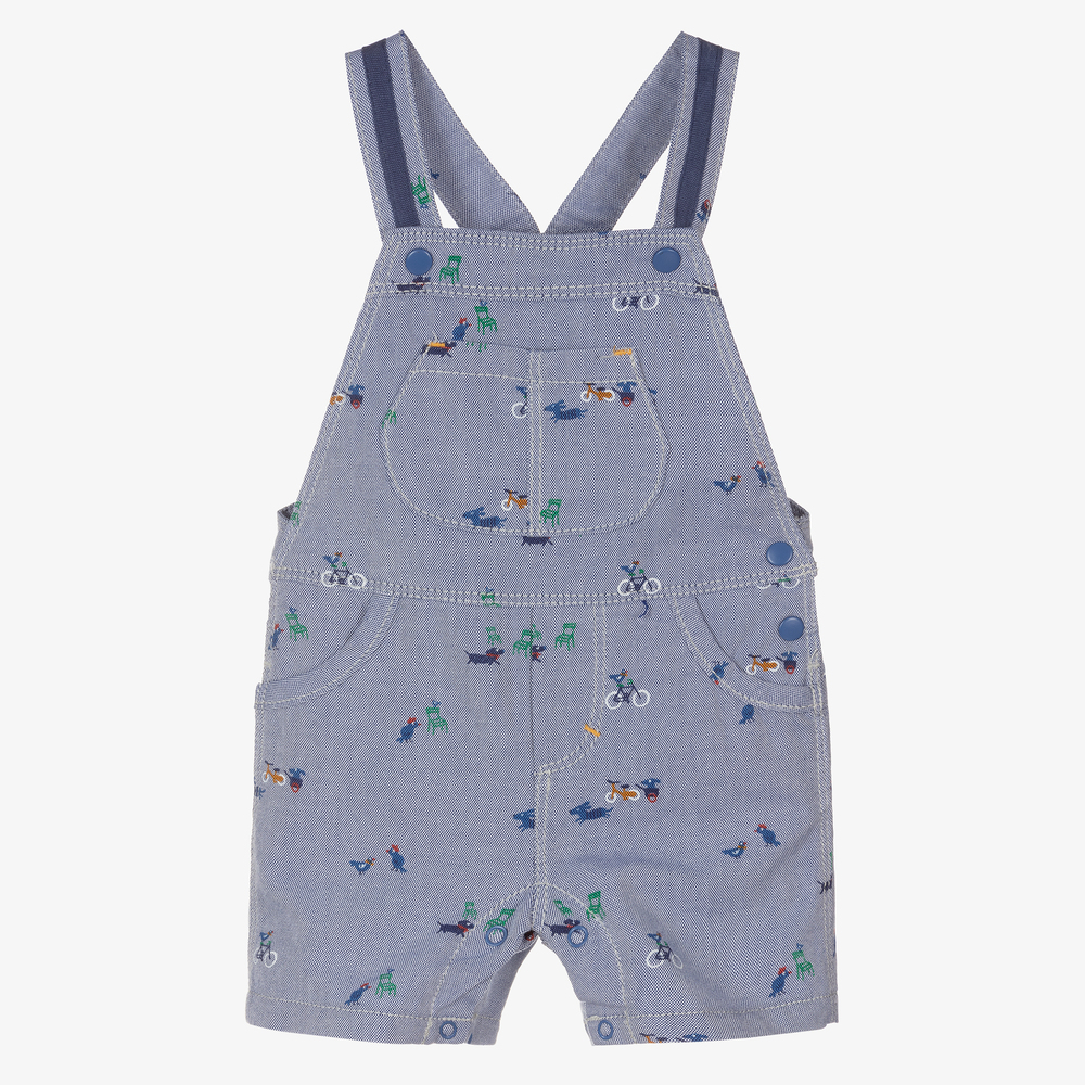 Absorba - Barbot.-salopette coton bleu | Childrensalon