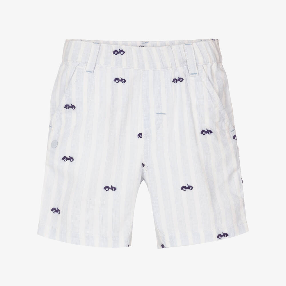 Absorba-Голубые шорты в полоску для мальчиков | Childrensalon Outlet