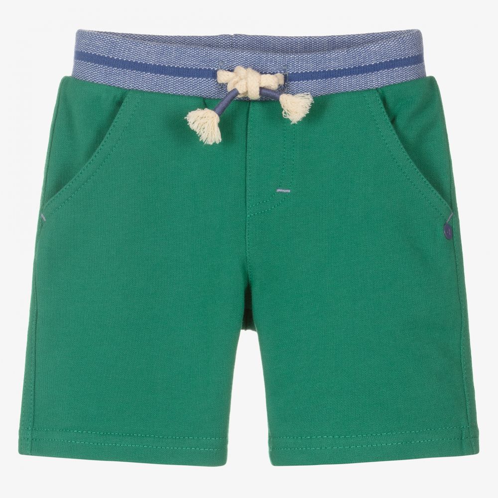 Absorba - Grüne Baumwollshorts für Jungen | Childrensalon