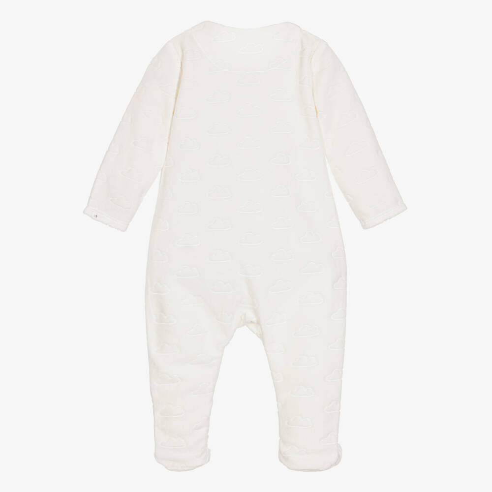 Absorba-Boys Velour Cloud Comfort Sleepsuit | Childrensalon Outlet