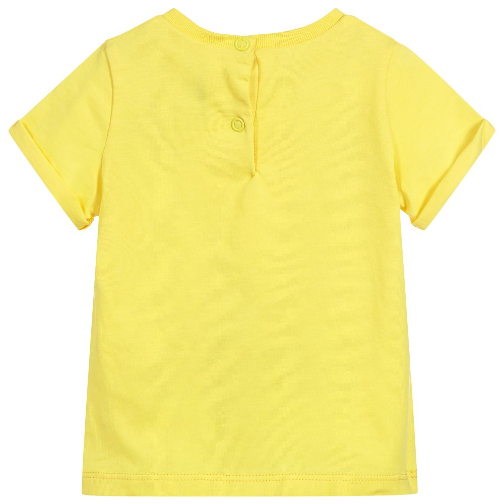 ابسوربا-تي شيرت أطفال ولادي قطن لون أصفر | Childrensalon Outlet