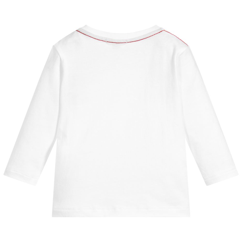 Absorba-Cat Print Baby T-Shirt | Childrensalon Outlet