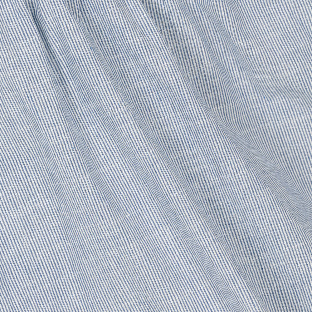 Absorba-Girls Blue Organic Cotton Stripe Dress | Childrensalon Outlet