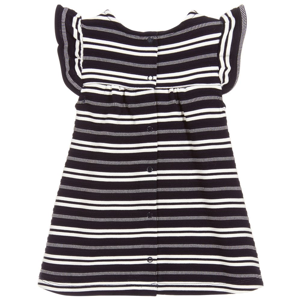 Absorba-Girls Blue Striped Dress | Childrensalon Outlet