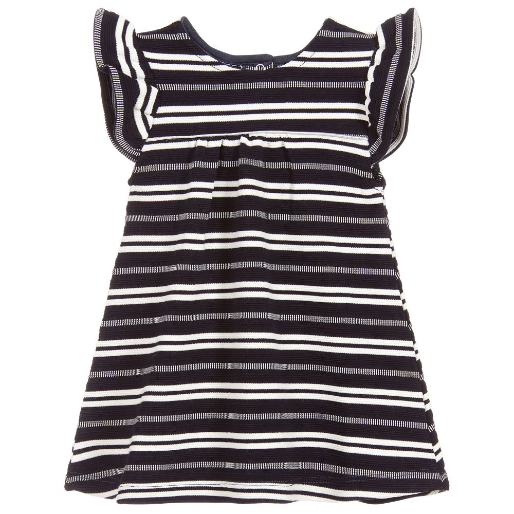 Absorba - Girls Blue Striped Dress | Childrensalon