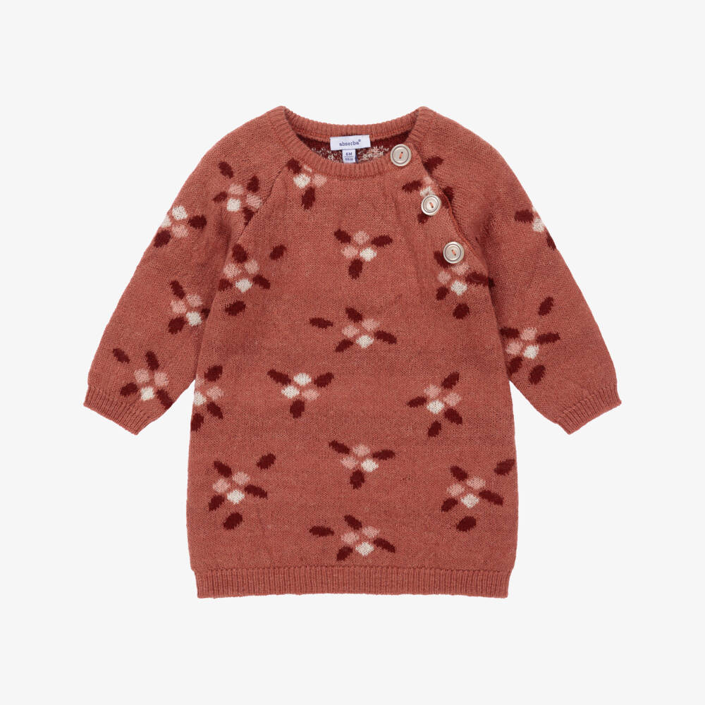 Absorba-Платье из смесовой шерсти с цветами для девочек | Childrensalon Outlet