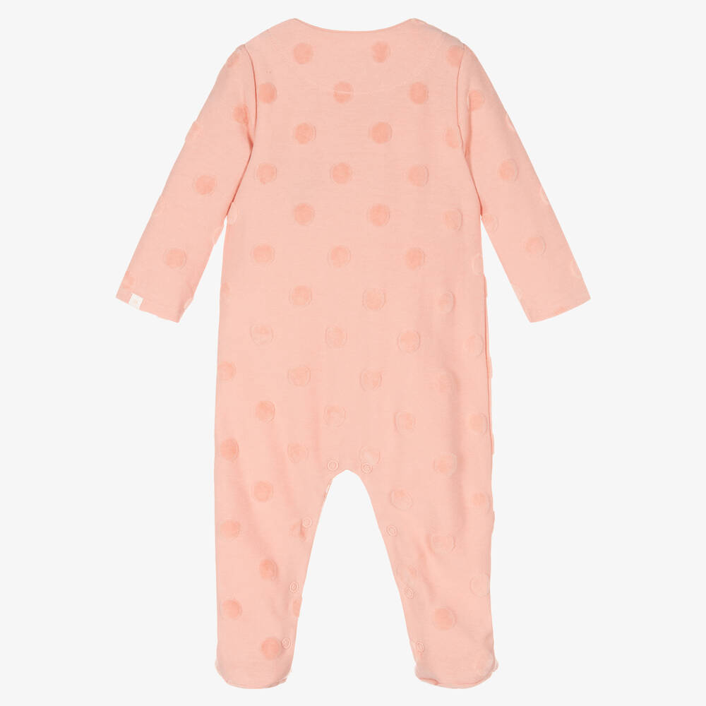 ابسوربا-بيبي غرو قطن وقطيفة لون زهري فاتح للمولودات | Childrensalon Outlet