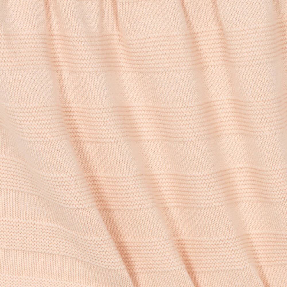 Absorba-Girls Pink Striped Knitted Dress | Childrensalon Outlet