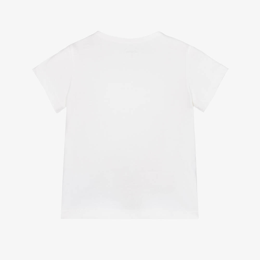 ابسوربا-تيشيرت قطن عضوي لون عاجي للأطفال | Childrensalon Outlet