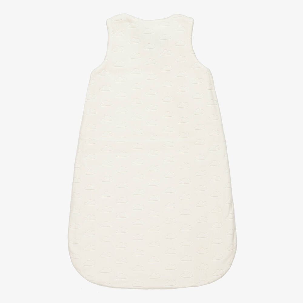 Absorba Ivory Velour Baby Sleeping Bag