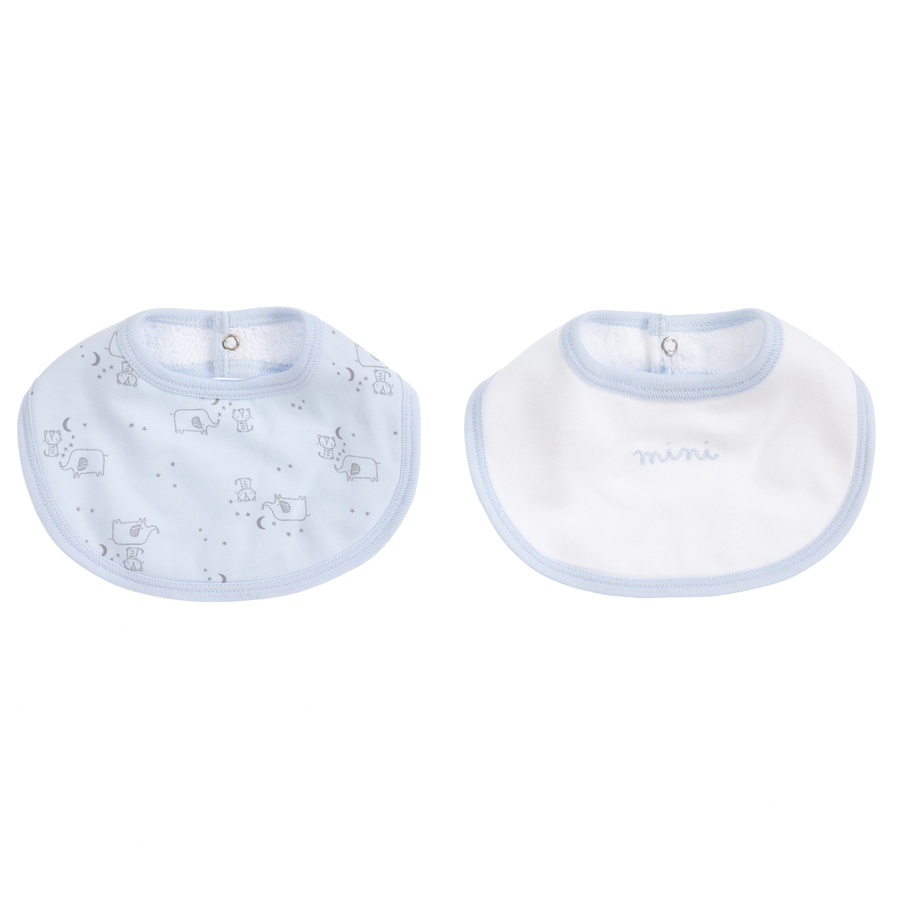 Absorba - Organic Cotton Bibs (2 Pack) | Childrensalon