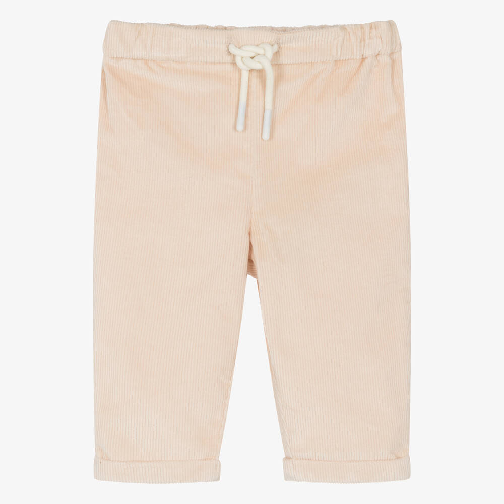 Absorba - Pantalon velours côtelé beige pâle | Childrensalon