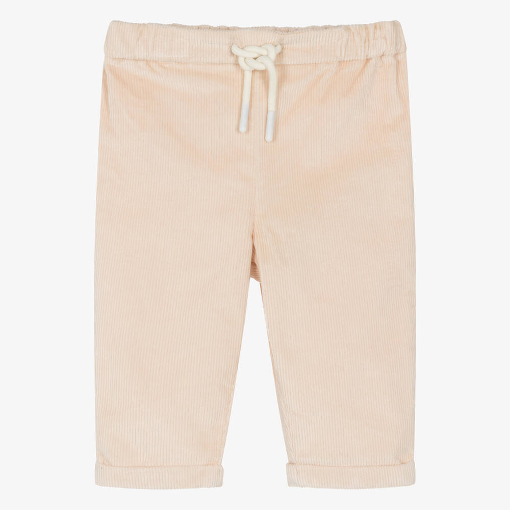 Absorba-Pale Beige Corduroy Trousers | Childrensalon Outlet