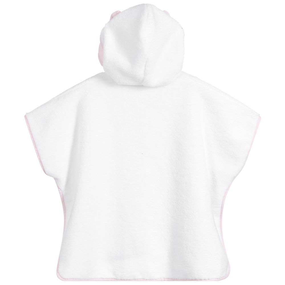 White hooded towel deals