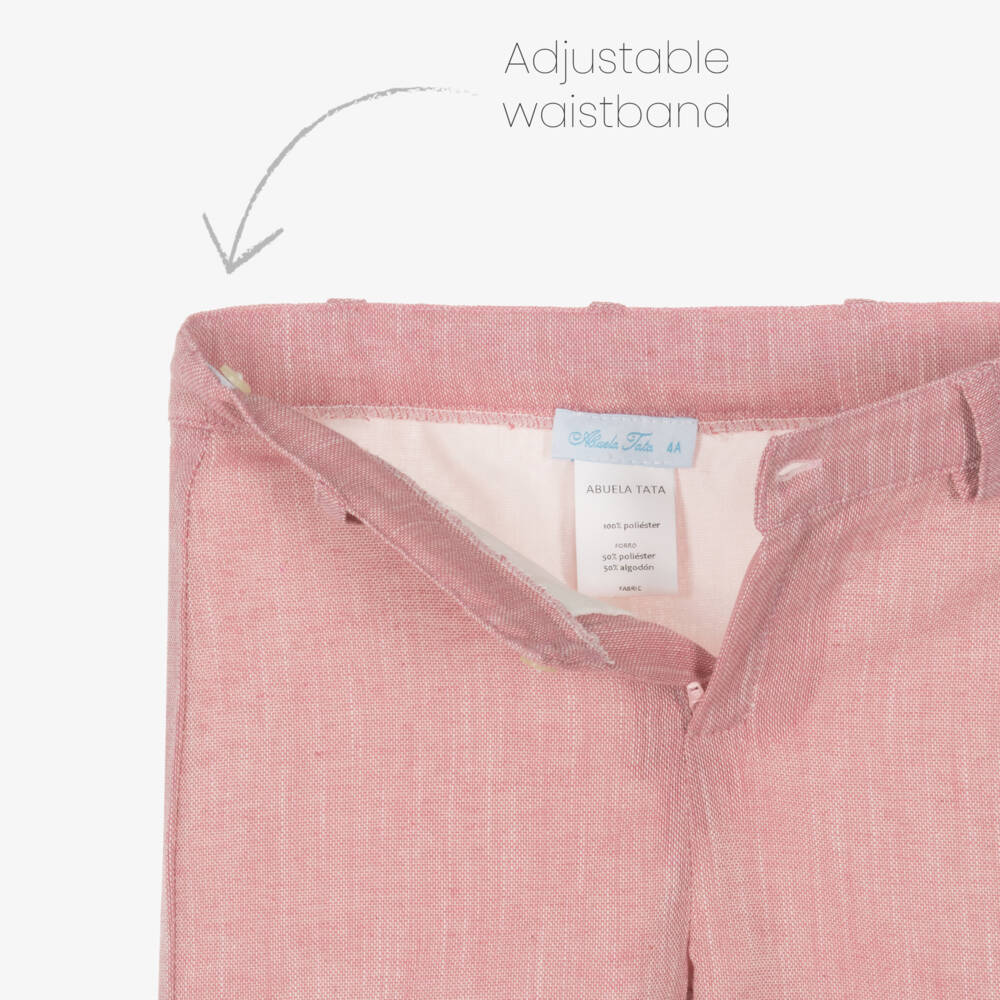 Abuela Tata-Boys Elegant Crimson & Cream Set | Childrensalon Outlet