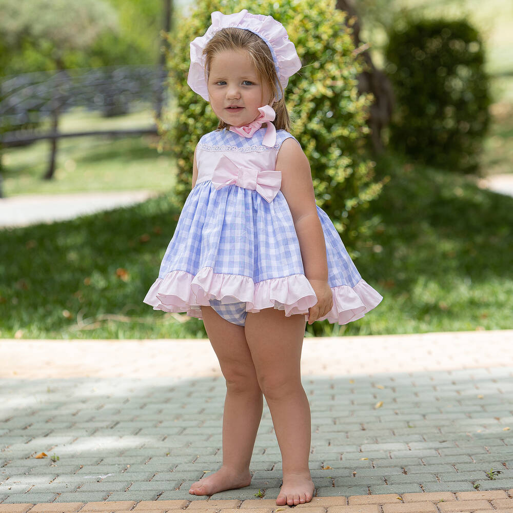 Baby girl best sale blue gingham dress