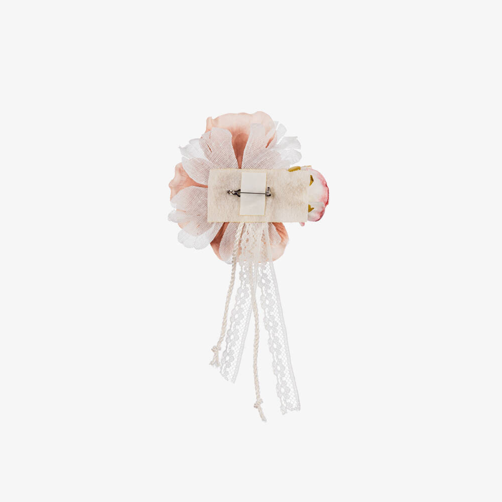 Abuela Tata-Girls Blush & Ivory Tulle Gown | Childrensalon Outlet