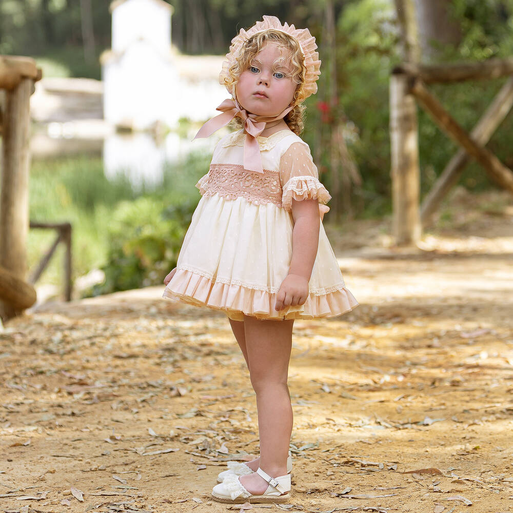Girls ivory best sale tulle dress