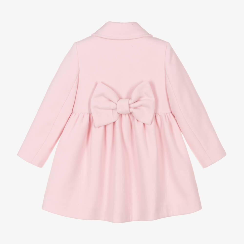 Abuela Tata-Girls Pastel Long Ruffle Coat | Childrensalon Outlet