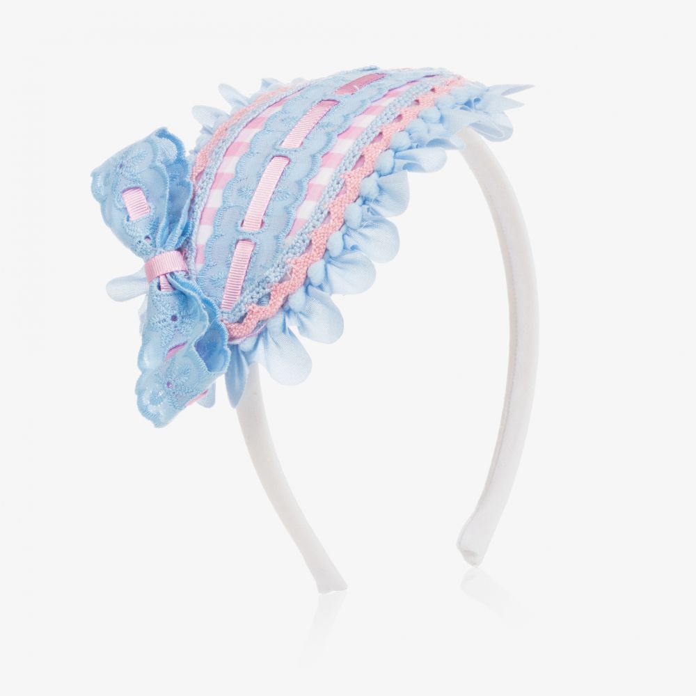 Abuela Tata - Girls Pink & Blue Hairband | Childrensalon