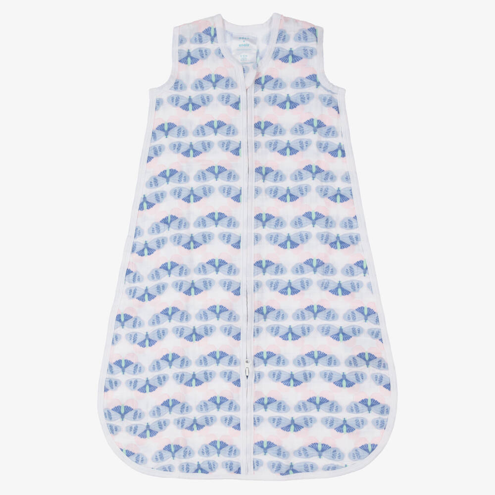 aden + anais-Girls Butterfly Print Sleep Sack | Childrensalon Outlet
