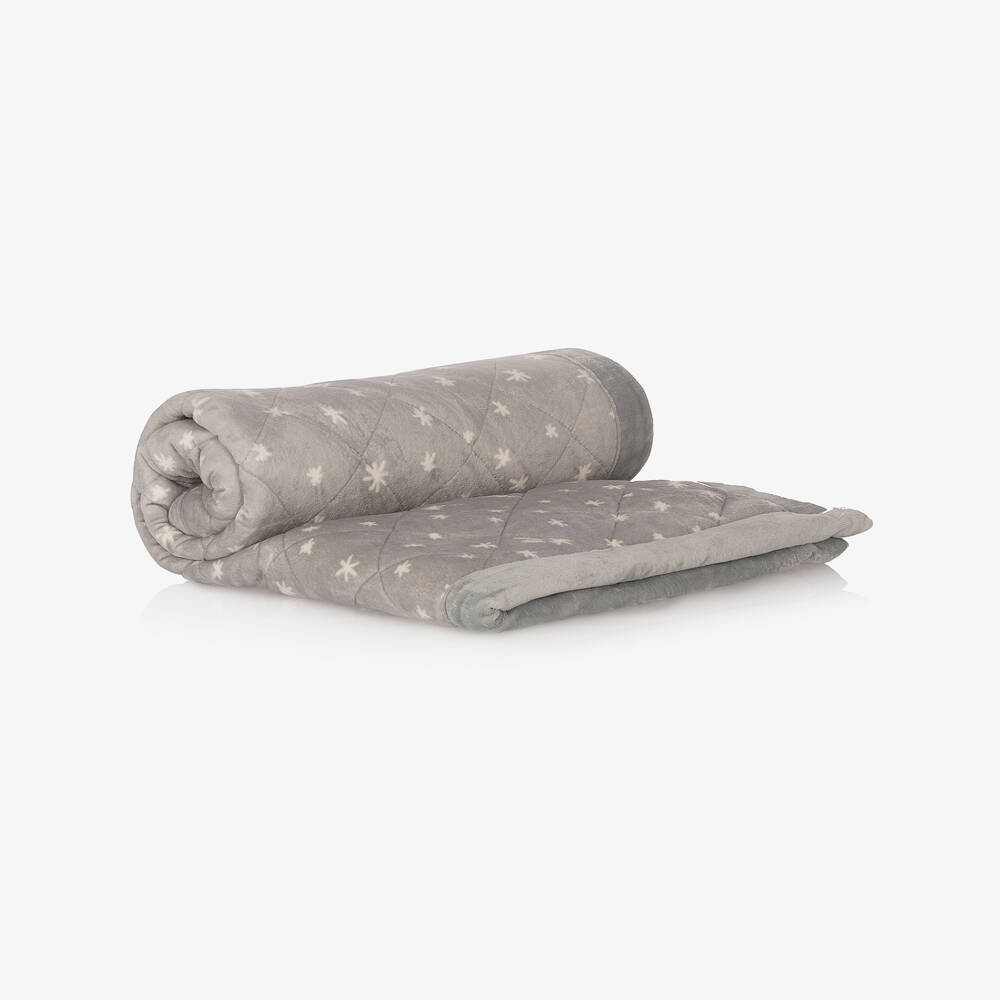 aden + anais-Grey Weighted Blanket (102cm) | Childrensalon Outlet
