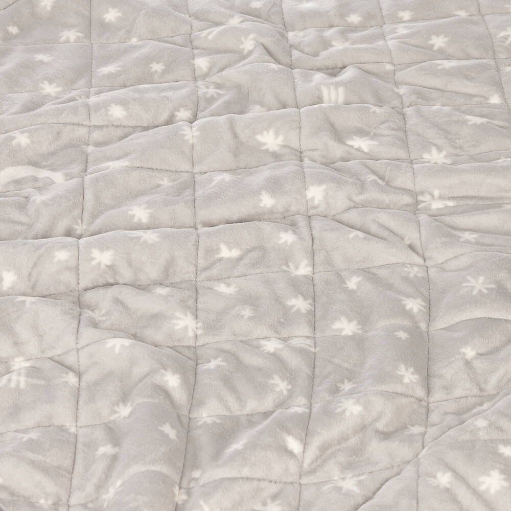 aden + anais-Grey Weighted Blanket (102cm) | Childrensalon Outlet