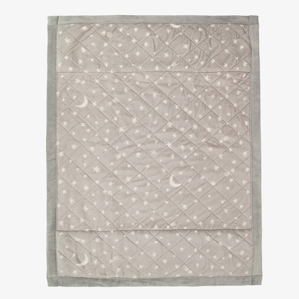 aden + anais-Grey Weighted Blanket (102cm) | Childrensalon Outlet