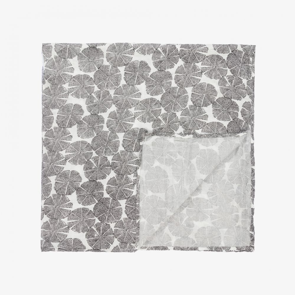 aden + anais-Ivory Muslin Swaddle (120cm) | Childrensalon Outlet