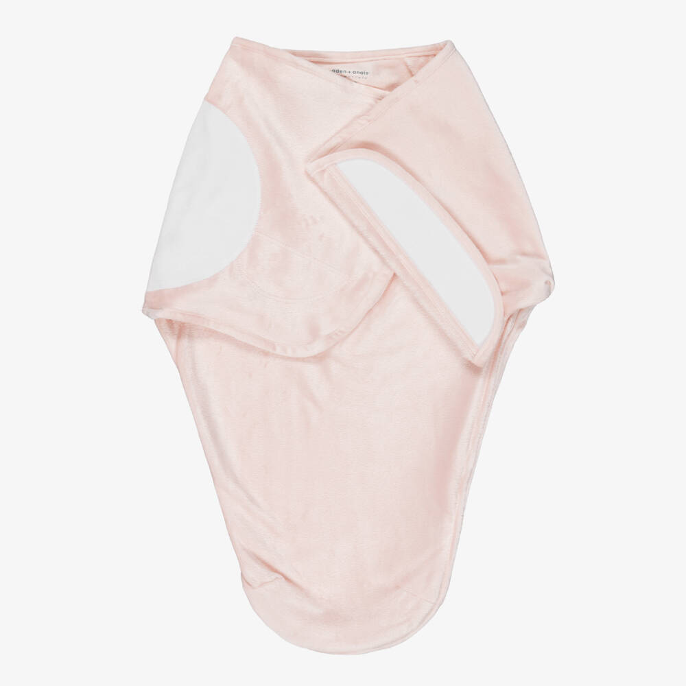 aden + anais-Pink Plush Garden Wrap Swaddles (3 Pack) | Childrensalon Outlet