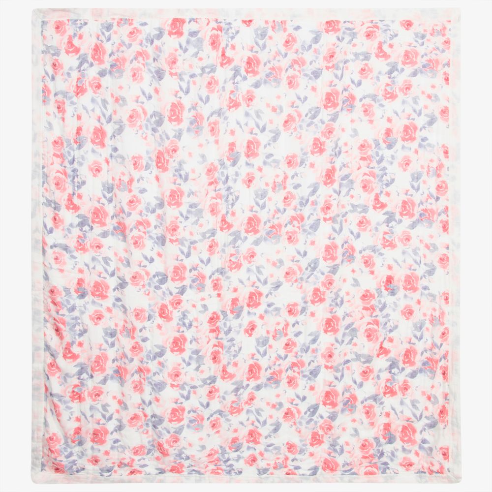 aden + anais-Red & Blue Blanket (120cm) | Childrensalon Outlet