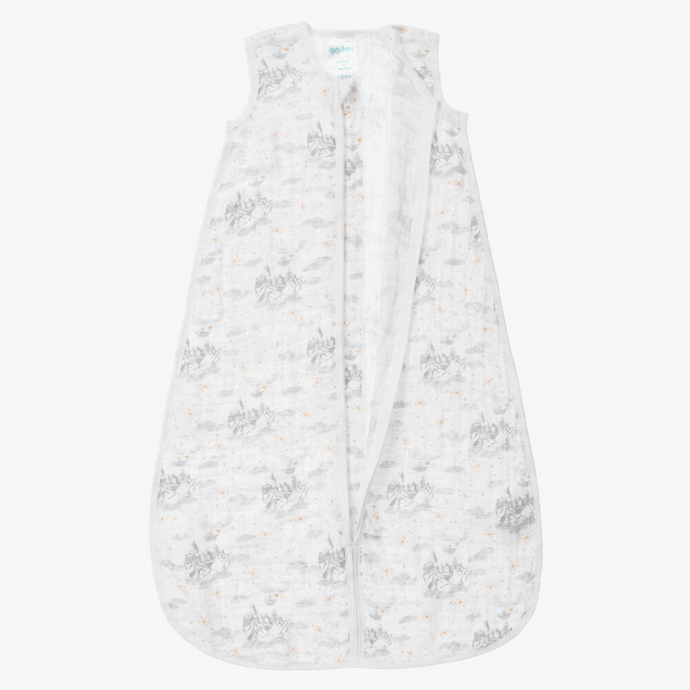 aden + anais-White Harry Potter Cotton Sleeping Bag | Childrensalon Outlet