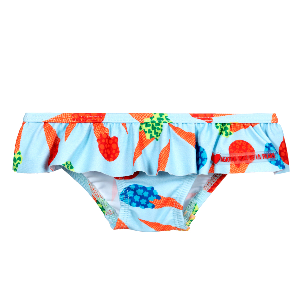 Agatha Ruiz de la Prada - Baby Girls Blue Swim Pants | Childrensalon