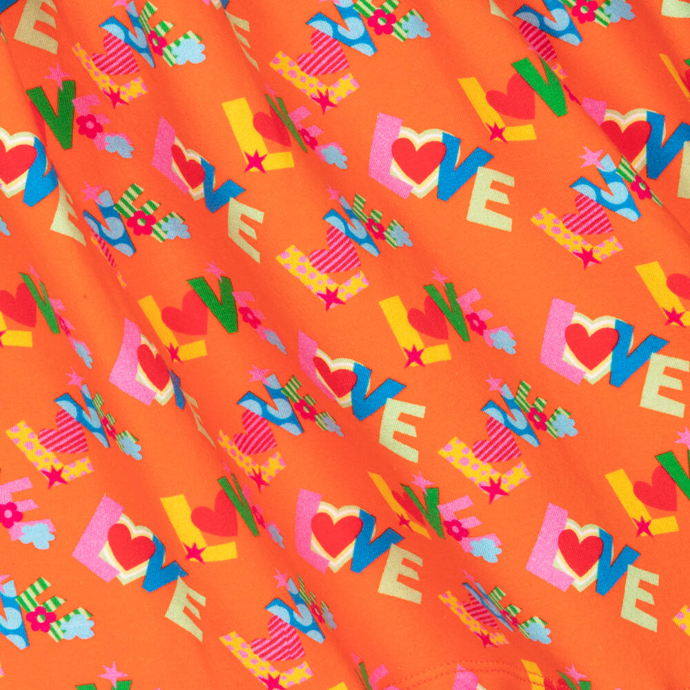 Agatha Ruiz de la Prada-Blue & Orange Jersey Dress | Childrensalon Outlet