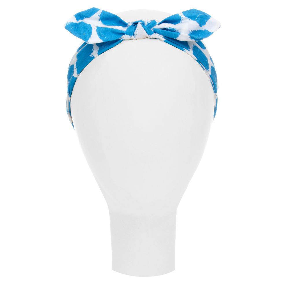 Agatha Ruiz de la Prada-Blue Spot Headband | Childrensalon Outlet