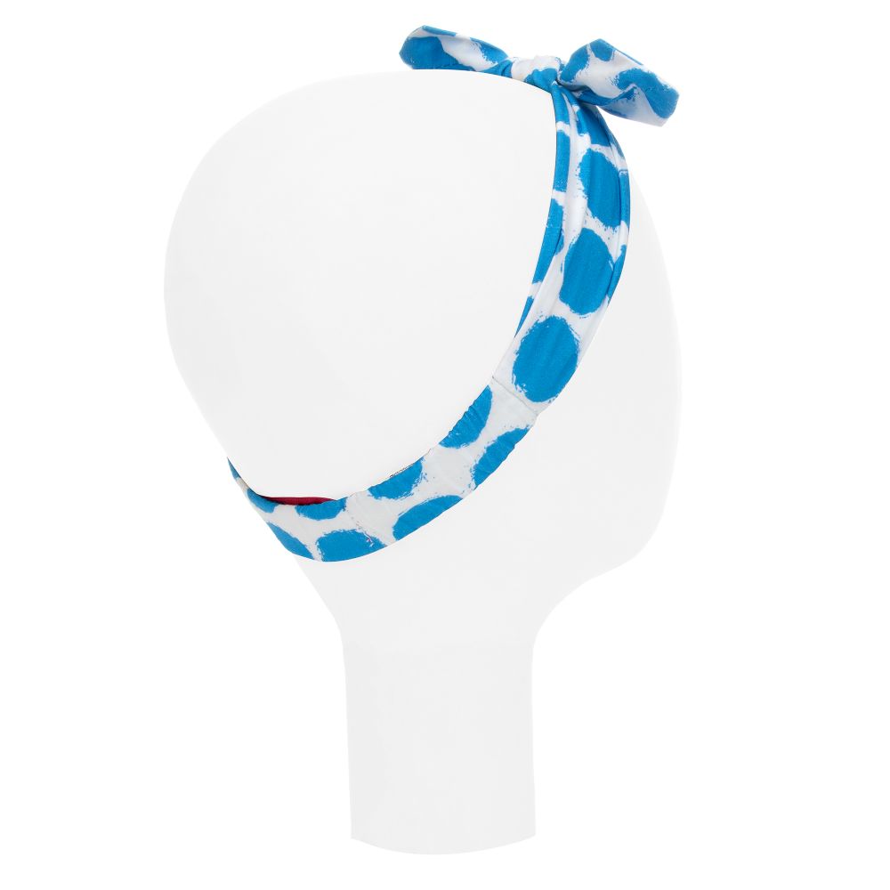 Agatha Ruiz de la Prada-Blue Spot Headband | Childrensalon Outlet