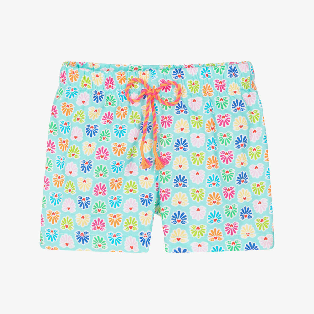 Agatha Ruiz de la Prada-Синие шорты Aop для девочек | Childrensalon Outlet