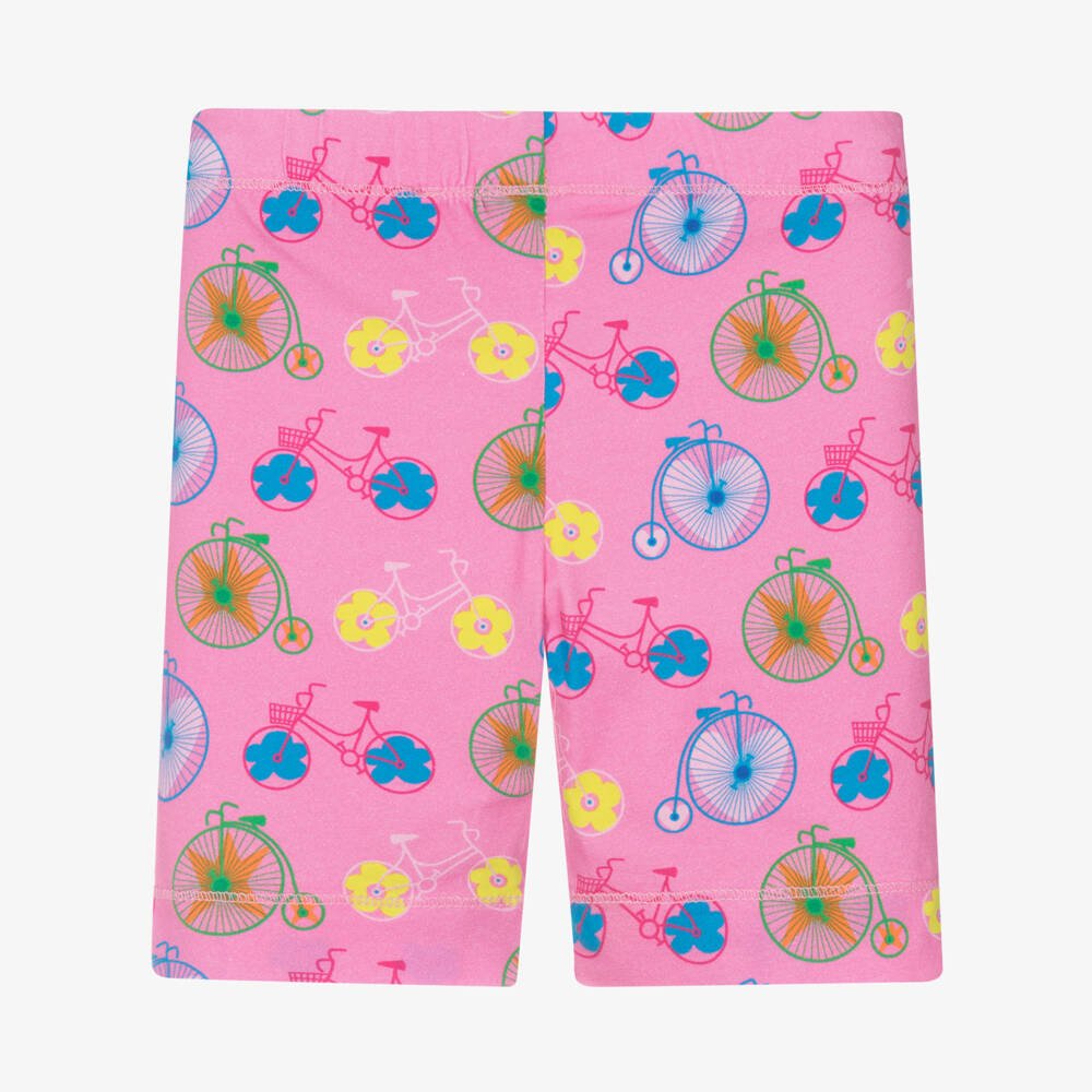 Agatha Ruiz de la Prada-Шорты из розового хлопка для девочек Bicycle Bliss | Childrensalon Outlet