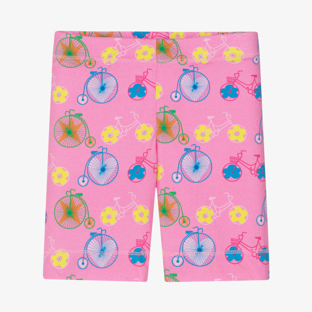 Agatha Ruiz de la Prada-Шорты из розового хлопка для девочек Bicycle Bliss | Childrensalon Outlet