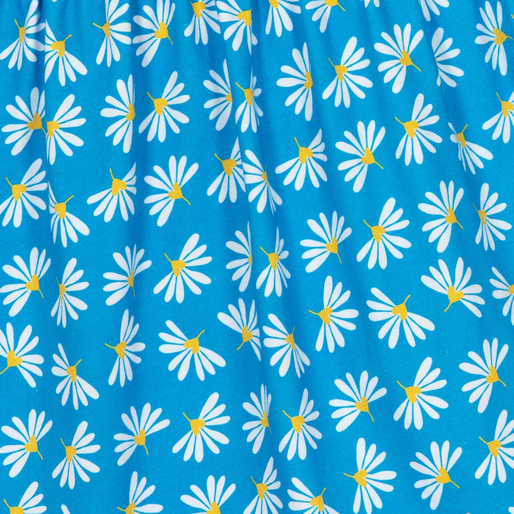 Agatha Ruiz de la Prada-Girls Blue Floral Cotton Dress | Childrensalon Outlet