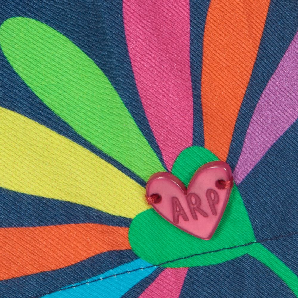 Agatha Ruiz de la Prada-Girls Blue Floral Cotton Shorts | Childrensalon Outlet