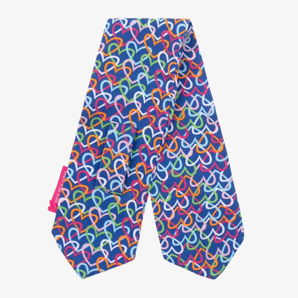 Agatha Ruiz de la Prada-Girls' Blue Heart-Adorned Winter Set | Childrensalon Outlet
