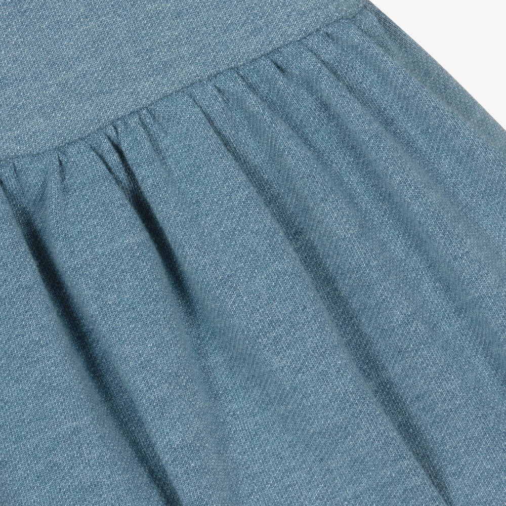 Agatha Ruiz de la Prada-Girls Blue & Pink Heart Dress Set | Childrensalon Outlet