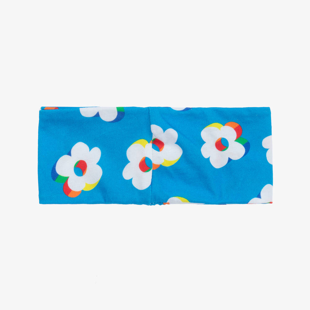 Agatha Ruiz de la Prada-Girls Blue & White Floral Headband | Childrensalon Outlet