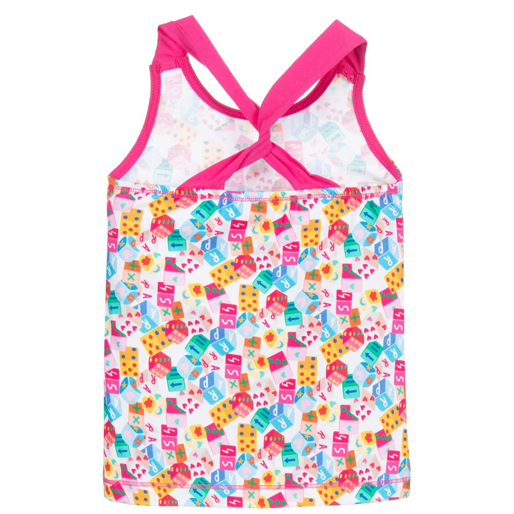 Agatha Ruiz de la Prada-Girls Colourful Sleeveless Top | Childrensalon Outlet