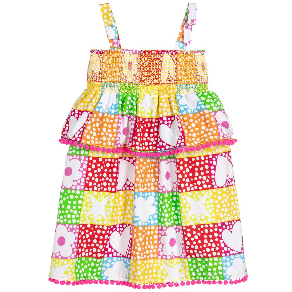 Agatha Ruiz de la Prada - Girls Cotton Jersey Dress | Childrensalon