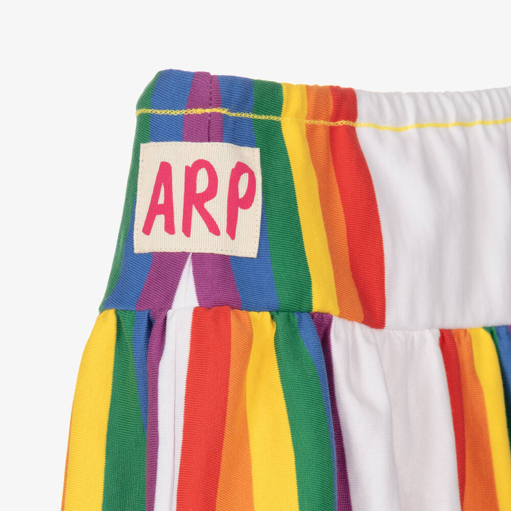 Agatha Ruiz de la Prada-Хлопковая юбка в радужную полоску | Childrensalon Outlet