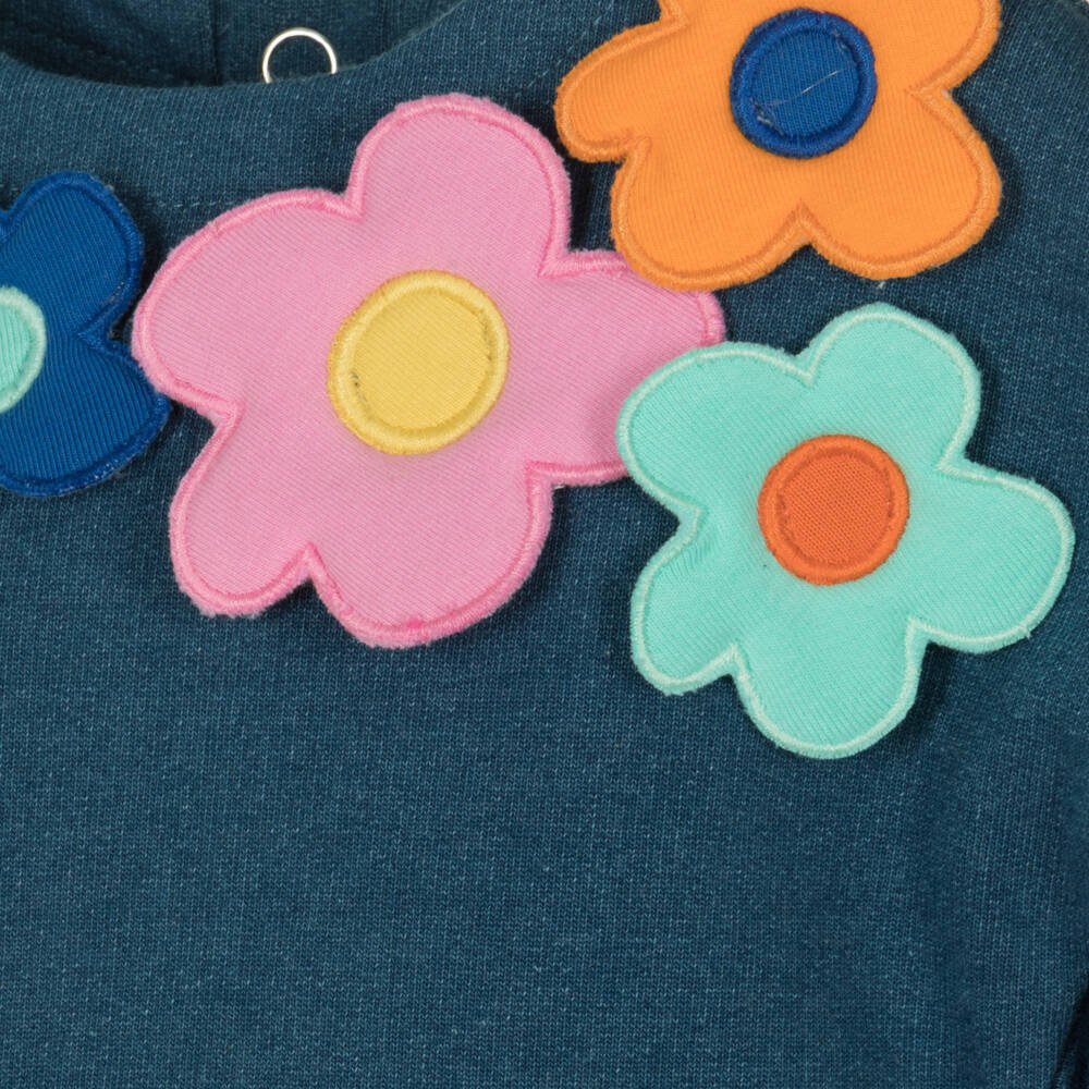 Agatha Ruiz de la Prada-Girls Denim & Pink Layered Dress | Childrensalon Outlet