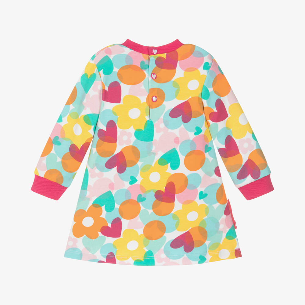 Agatha Ruiz de la Prada-Girls Floral Pattern Cotton Outfit | Childrensalon Outlet